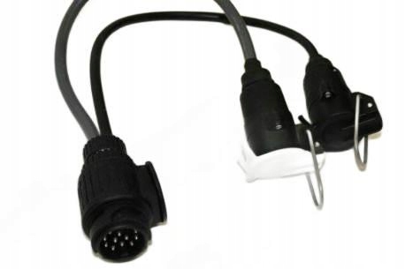 Toyota Adaptér do zásuvky prívesu 13PIN na 2x7PIN PZ417-00560-13 Oe