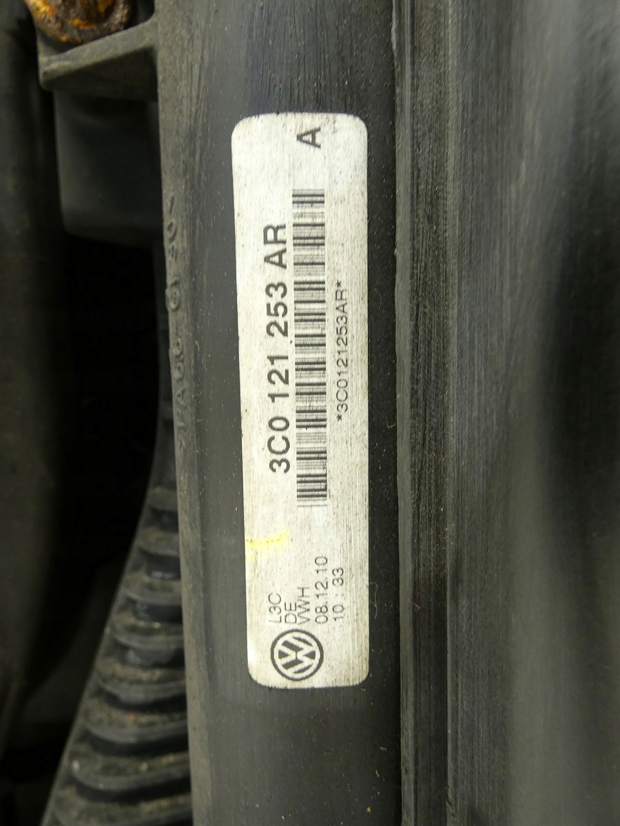 KPL support panel for radiators pillar iron sider VW PASSAT CC 2.0 TDI CFF