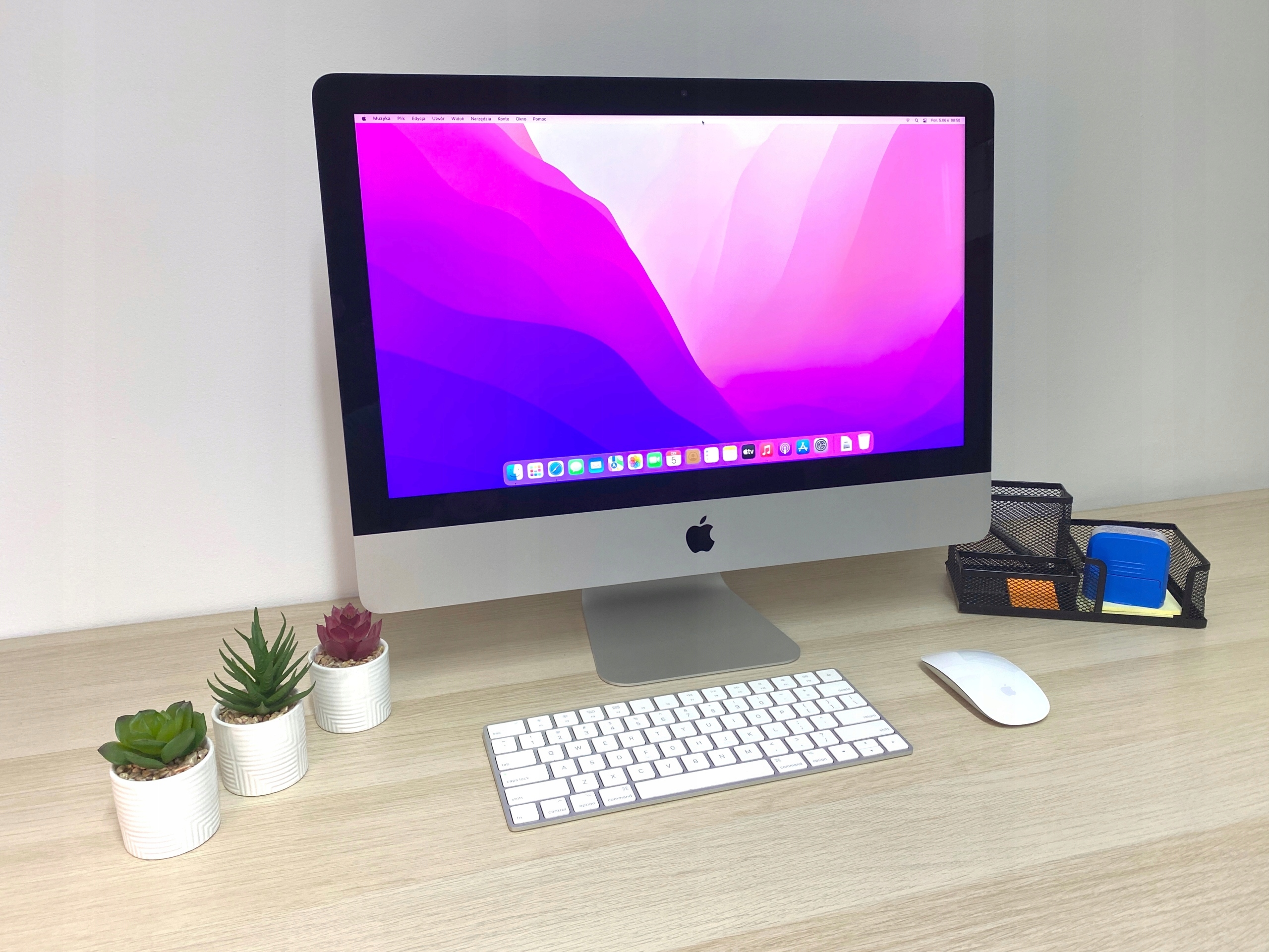 APPLE iMac 21,5" i5 16GB RAM SSD 500GB SLIM Marka Apple