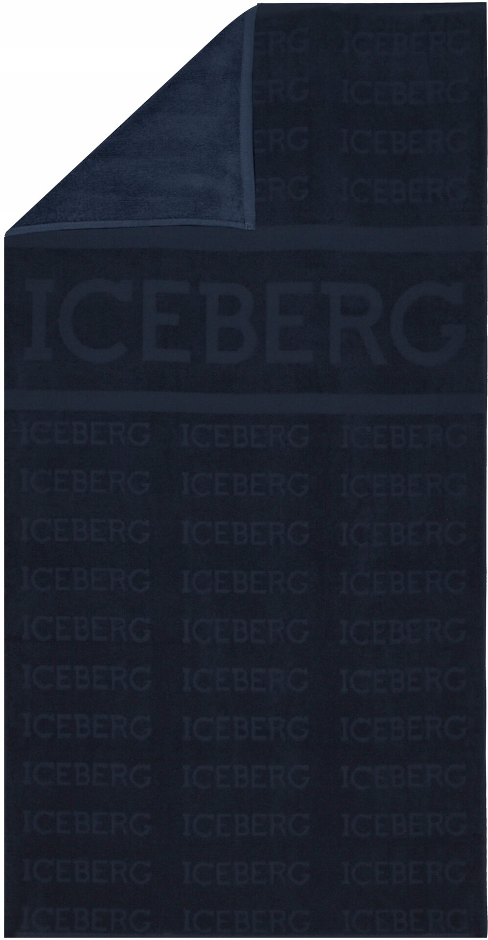Iceberg Plážový Ručník ICE4MTW01 Navy, velký, tmavě modrý ručník