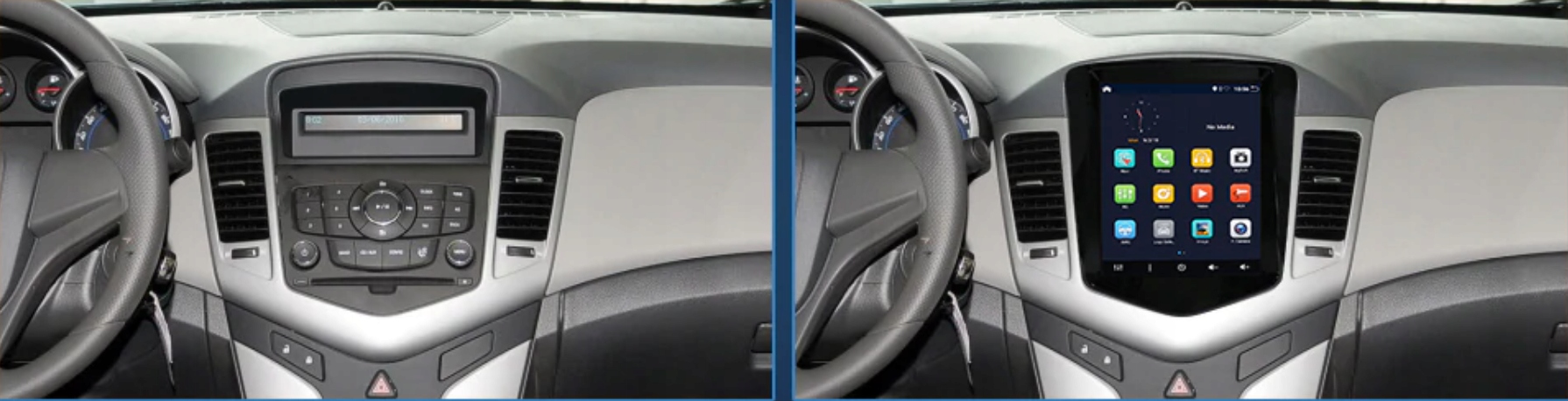 RADIO ANDROID CHEVROLET CRUZE Daewoo Lacetti TESLA Rodzaj brak informacji