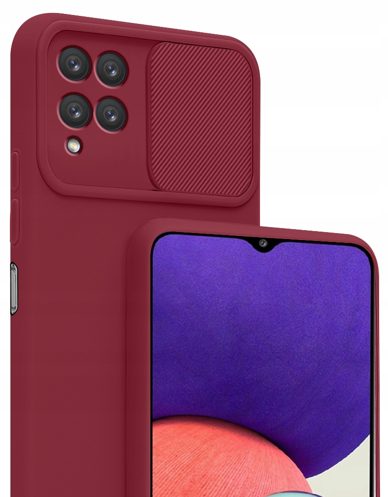 

Etui Silicone CamShield Szkło do Samsung A12 M12