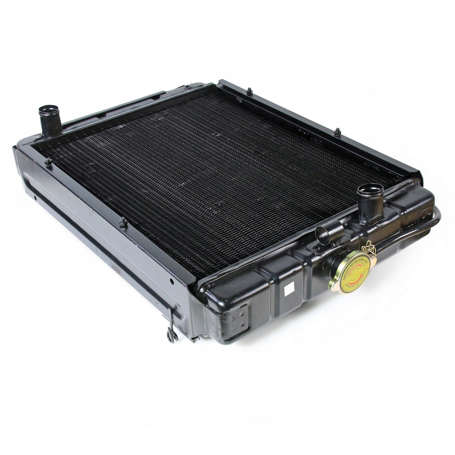 CHŁODNICA C-330 4 RZĘDOWA SLOTY MIEDŹ-BRĄZ + KOREK THM