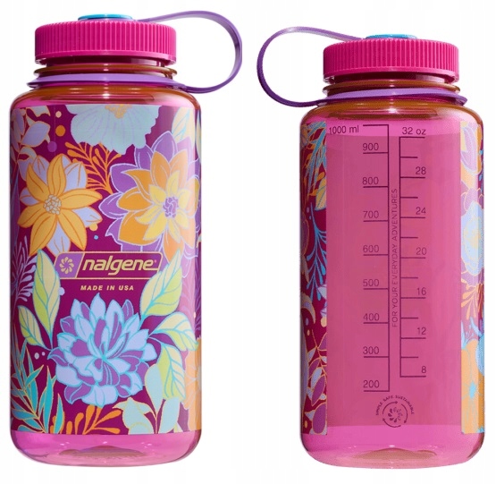 Butelka Nalgene Wide Mouth 1 l botanical florals
