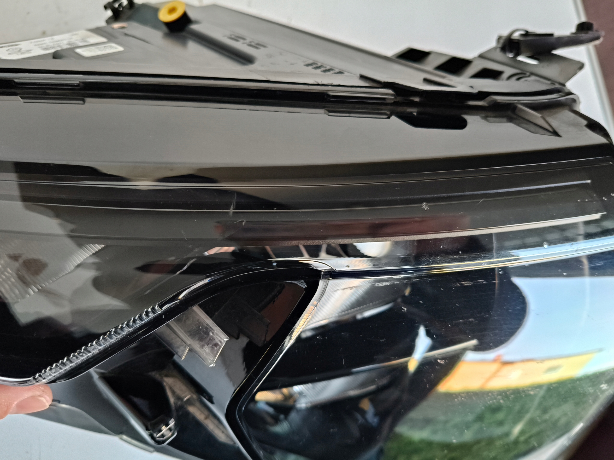 light right REFLEKTOR FORD TRANSIT COURIER MK3 24