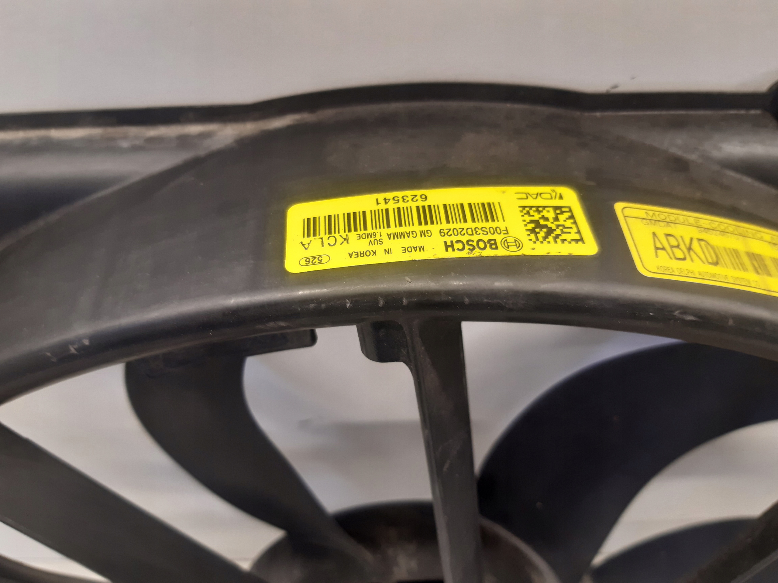 ventilátor chladiče 94524670 Opel Mokka A 1,6 CDTI