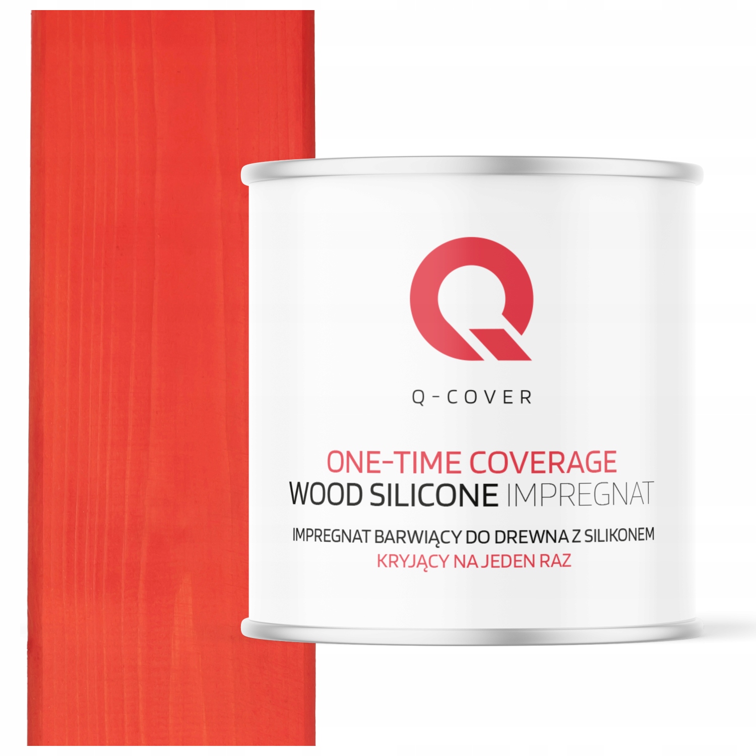 Impregnat Na Dřevo Krycí Na Jedno Použití Barva Uv Barvy Mrkvová 2,5L