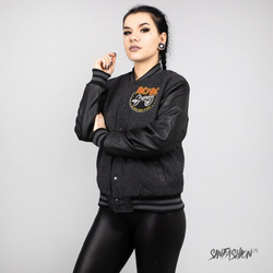 Bunda Ac/dc Varsity Jacket Amplified Licence vel. S