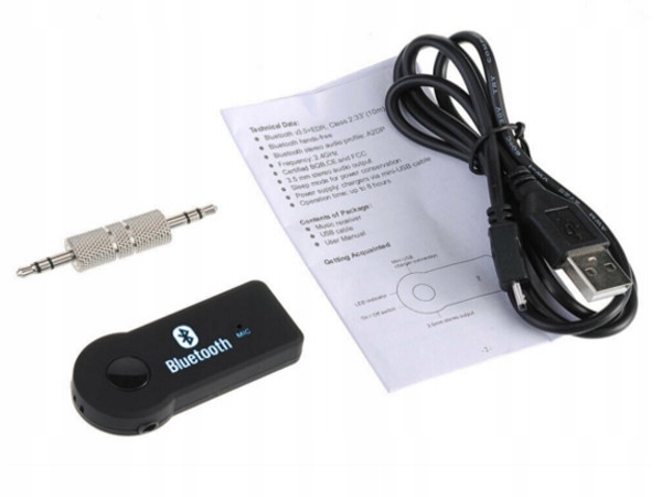Transmiter Bluetooth AUX JACK 3,5 mm FM MP3 MP4 Model 112GH