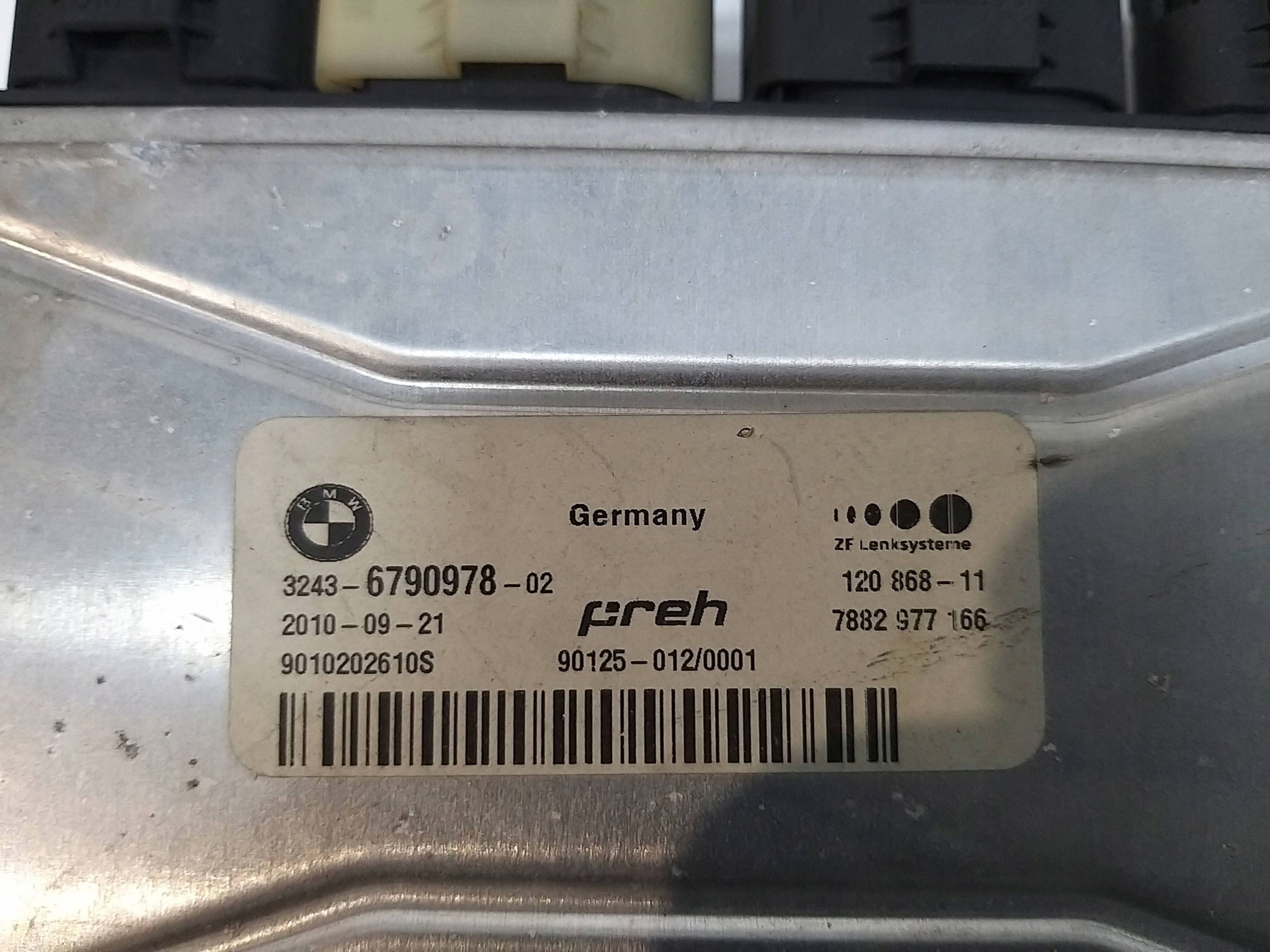 BMW X6 E71 modul Bedienteil ACTIVE STEERING 6790978