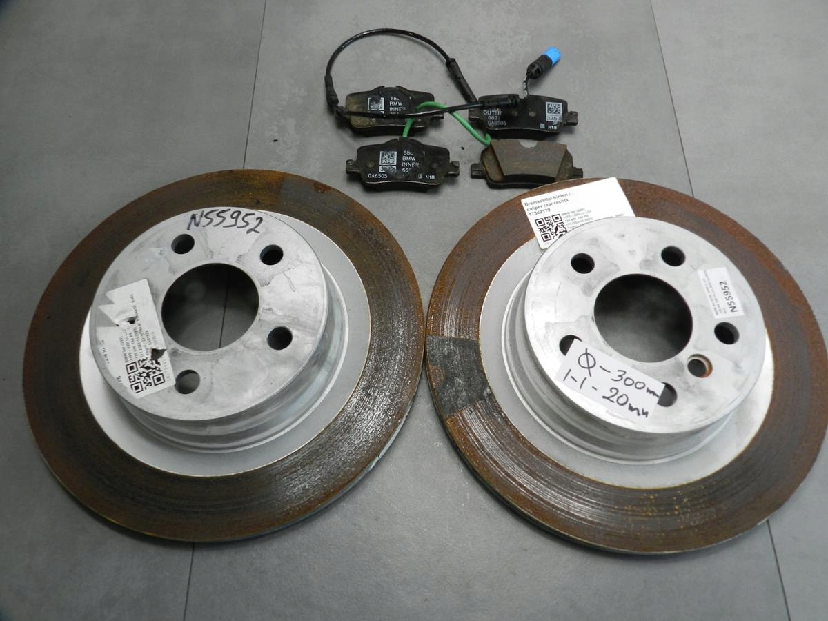 BMW 3 G20 discs plates front 6880071
