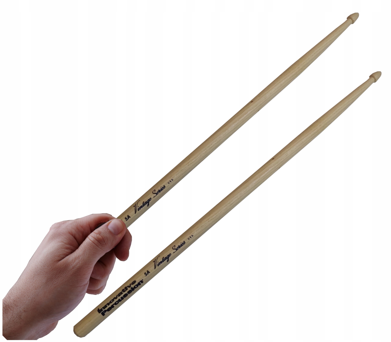 Pałki Perkusyjne 5A Innovative Percussion - Hikorowe USA
