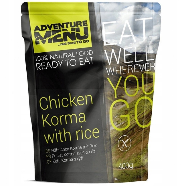 Adventure Menu Kuře Korma Adventure Menu 400 g