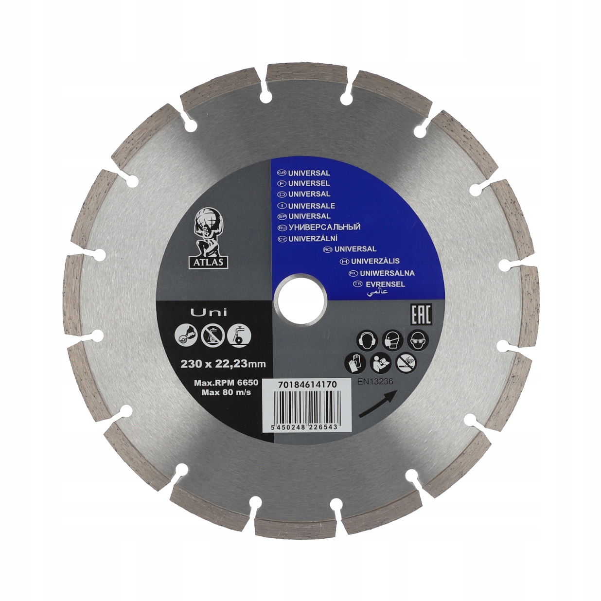 

Norton Tarcza Diamentowa Segmentowa 230MM