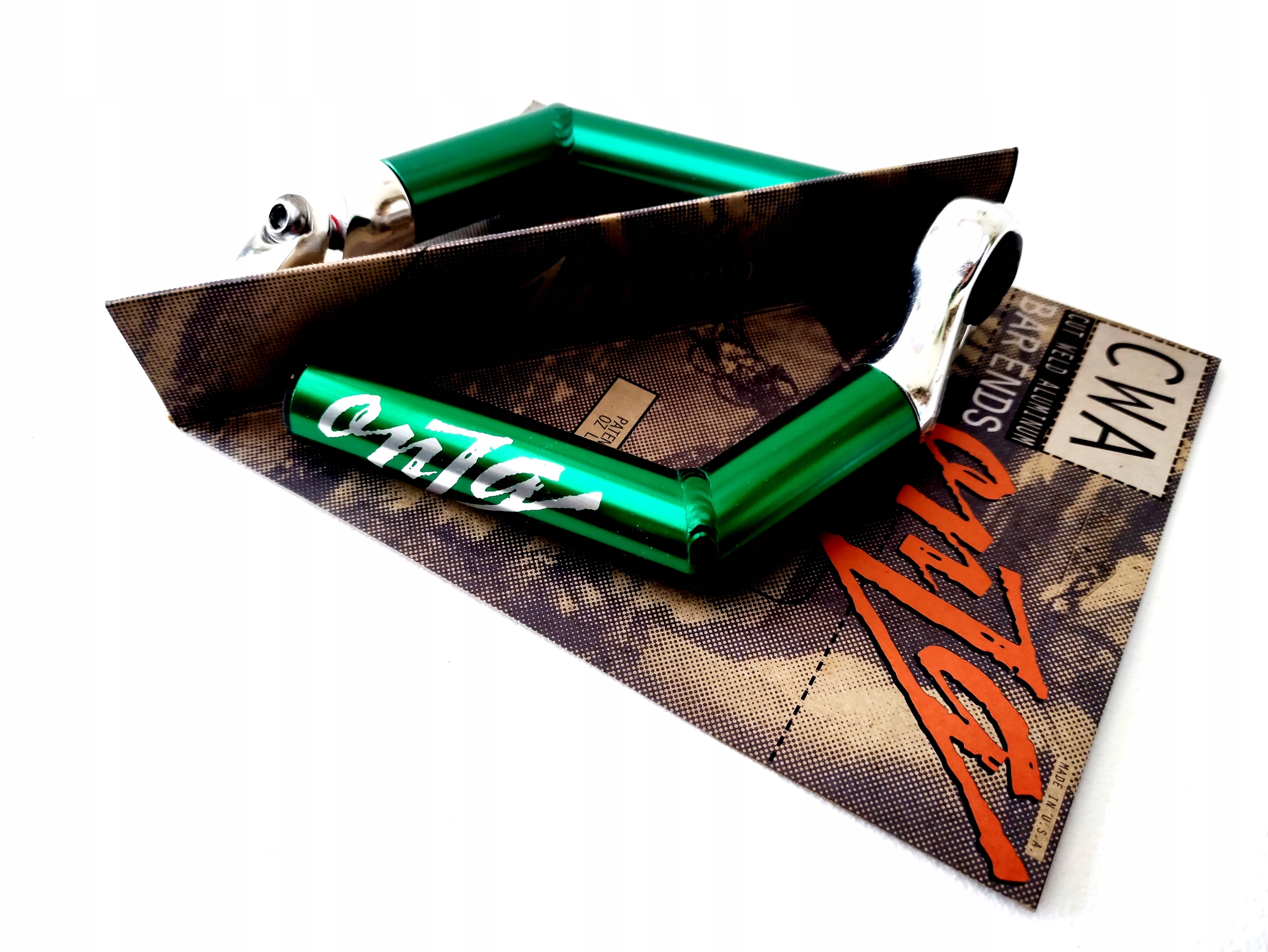 Nové originální vintage rohy Onza Cwa Zelená Anoda xtr yeti gt
