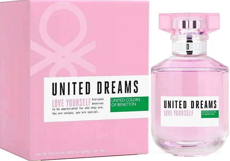 Benetton United Dreams Love Yourself For Her woda toaletowa 80ml
