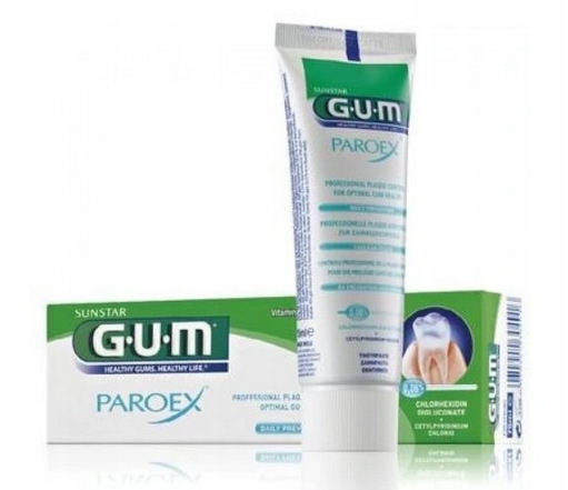

Gum Sunstar Paroex 0,06% Chx pasta do zębów Dziąsł