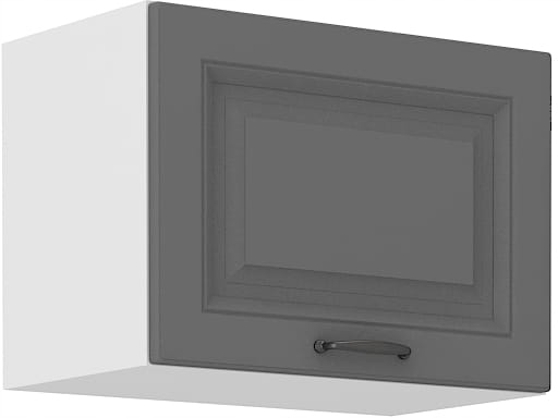 Horní Kuchyňská Skříňka 50x36 Stilo Bílá Šedá