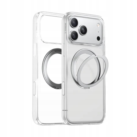 Torras Ostand Pro mocne etui nowoczesne iPhone 17 Pro MagSafe podstawka