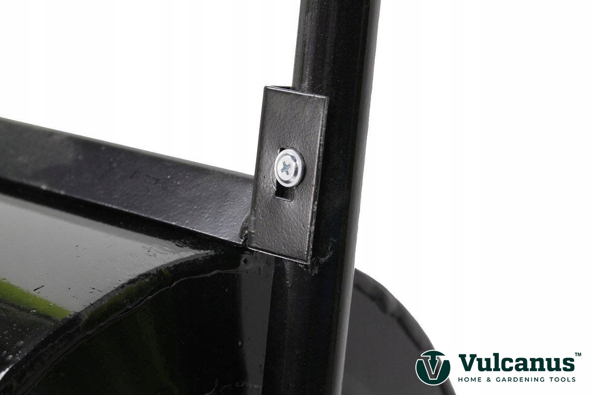 Walec wał ogrodowy do trawy 80cm trawnika z kolcami aerator + 5 szt obręczy Marka Vulcanus