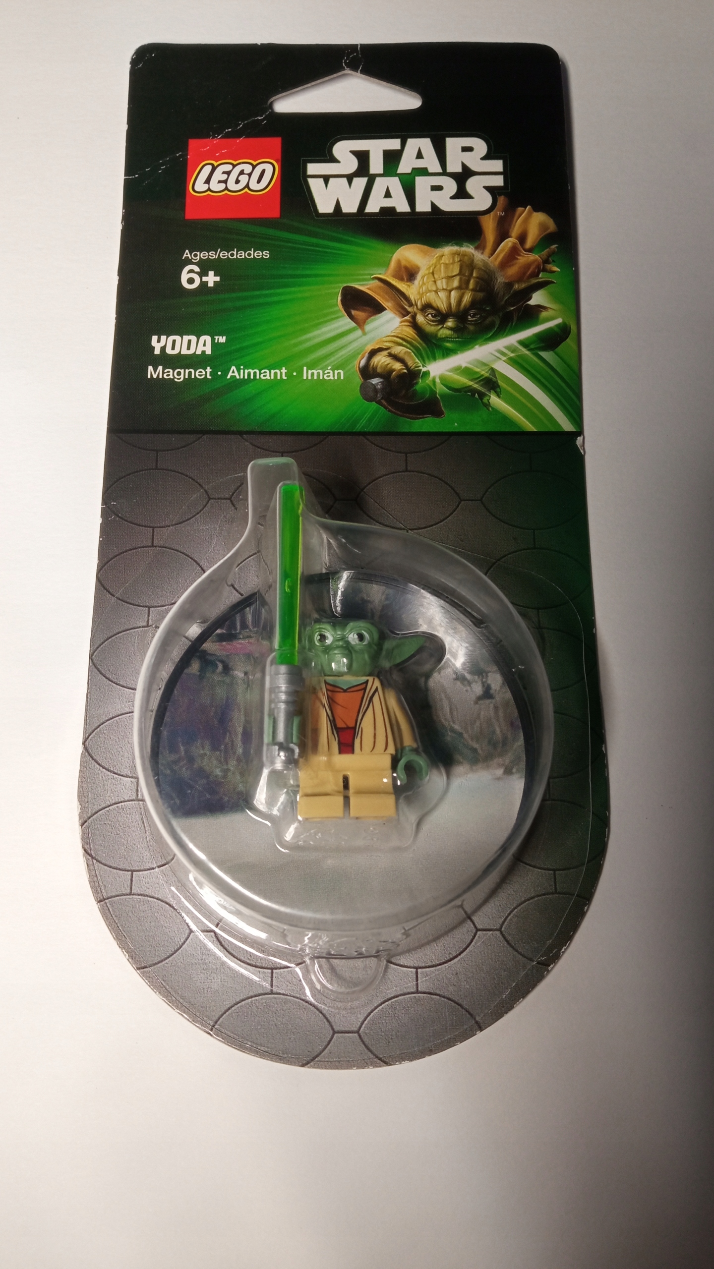 Lego 850644 Star Wars Magnet Yoda Nový Unikát