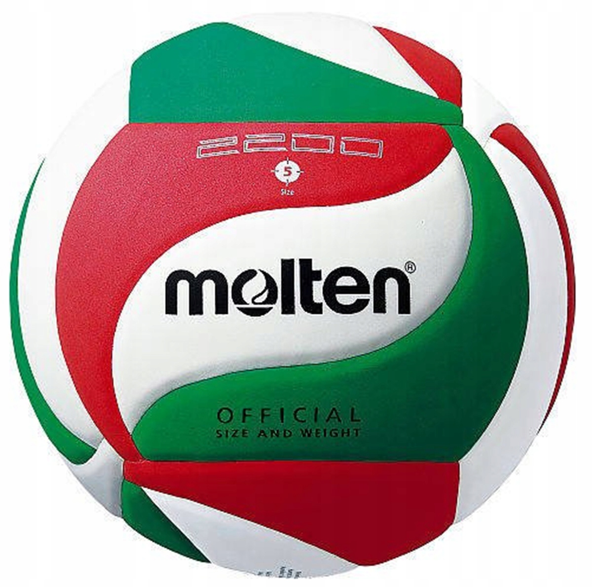 Piłka Siatkowa Do Siatkówki Halowa Lekka Treningowa Molten r. 5 V5M2200