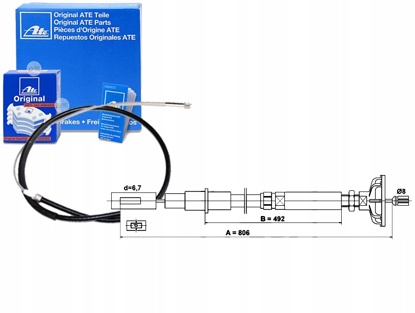LINKA SPRZĘGŁA VW GOLF II JETTA II 1.6/1.8 08.83-1