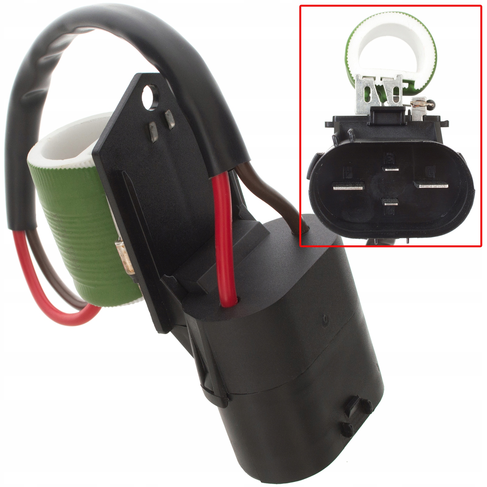 REZYSTOR OPORNIK WENTYLATORA OPEL ASTRA H 3 III Numer katalogowy części DA-29358