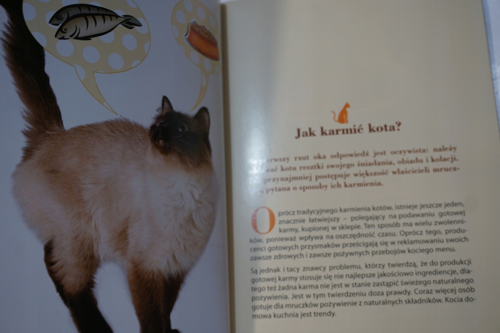 ŻYWIENIE TWOJEGO KOTA Rok wydania 2014