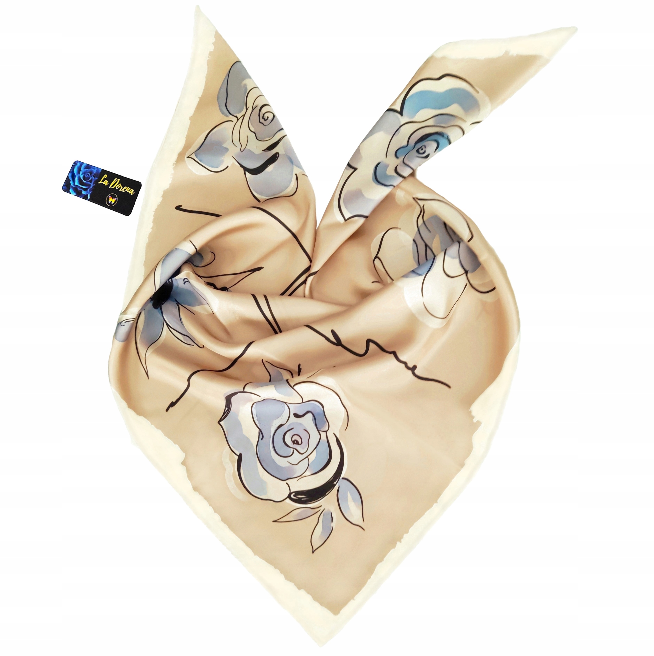 Hedvábný Šátek 100% Přírodní Morušový Hedvábí, Prémiová Kvalita+