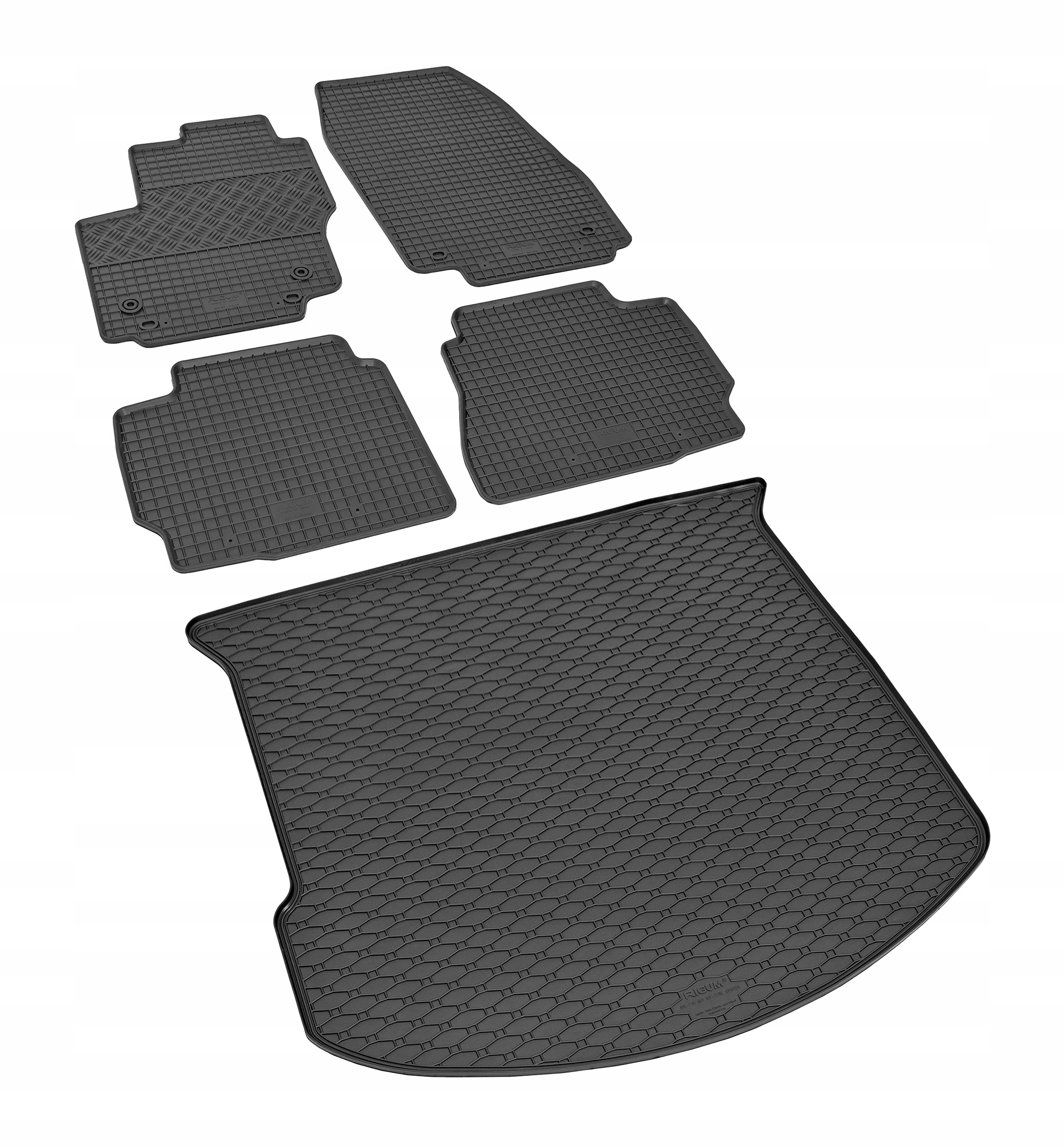 Zestaw dywaników do Ford Mondeo Kombi od 2007 / od 2014 |z kołem dojazdowym