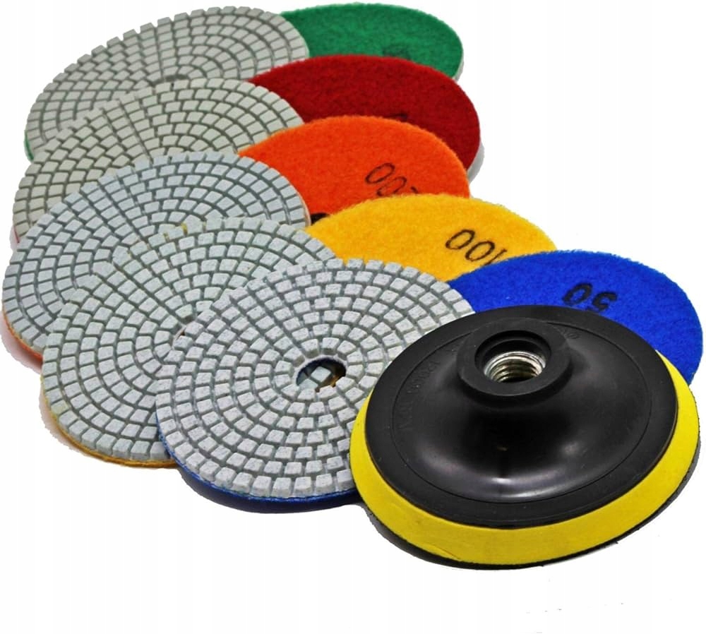 Sada Diamantových Kotoučů Pro Broušení Slinuté Dlažby Sintrování Kamene 125 mm Disk