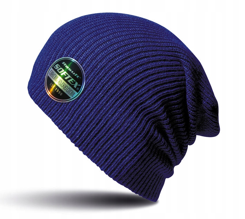 

Czapka beanie Oversize Result Softex royal