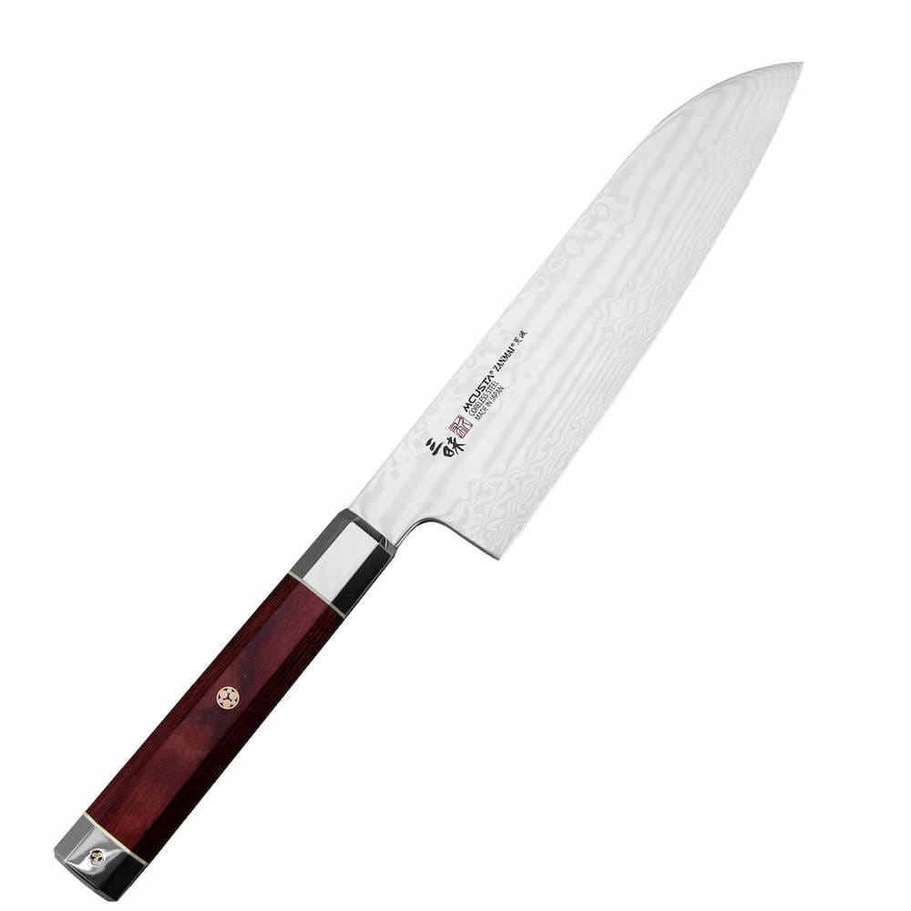 Mcusta Zanmai VG-10 Ultimate Aranami Japonský kuchynský nôž Santoku 18 cm