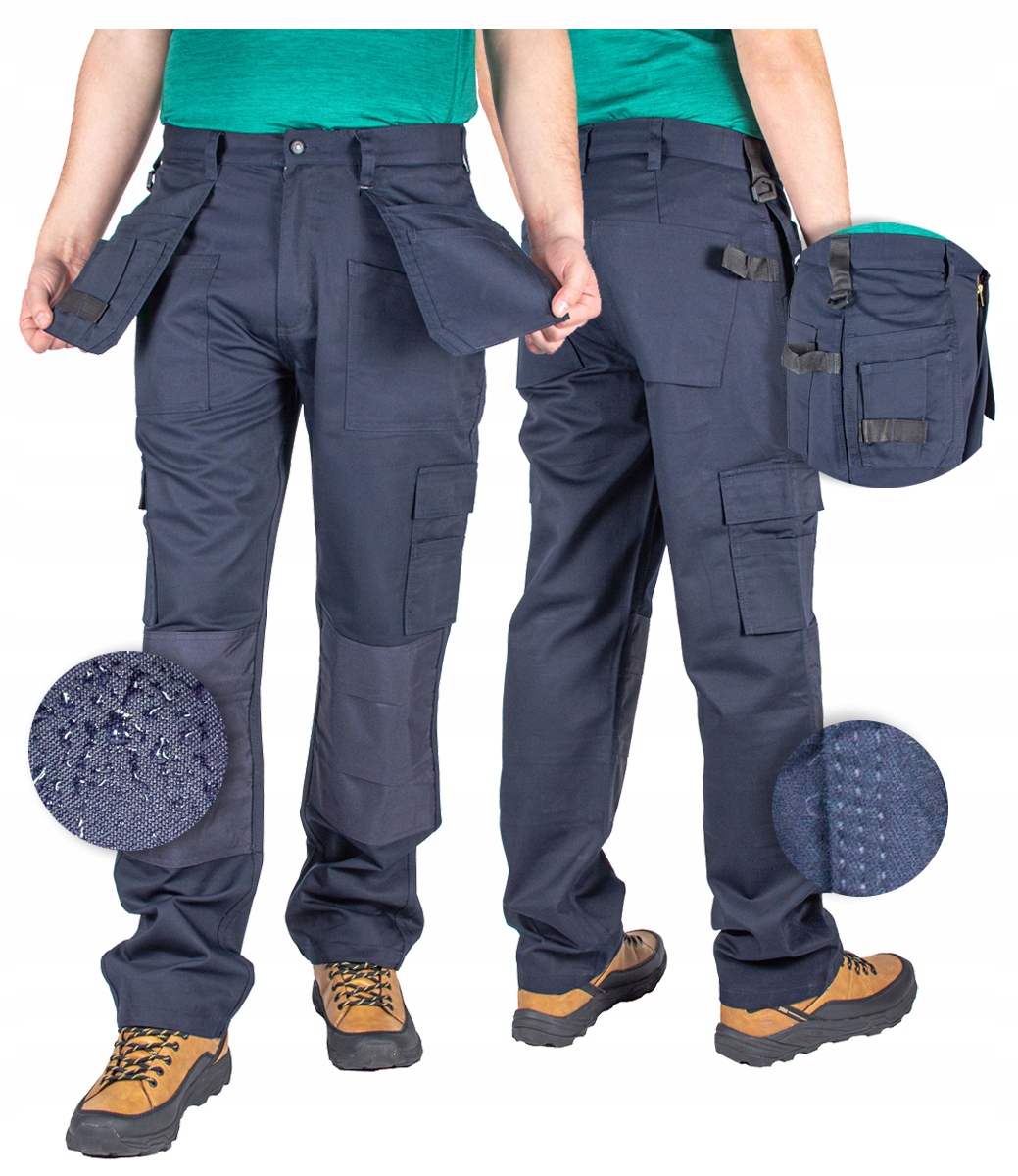 Pánské pracovní kalhoty Bozp Monterskie bojovky W32 L32 pas 80/84 cm Firi