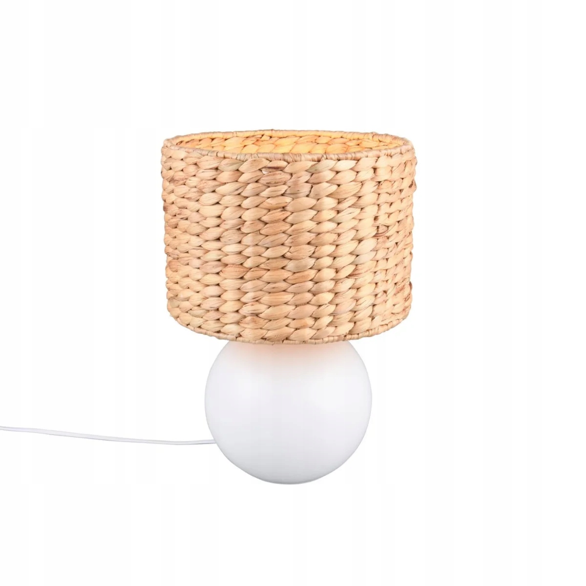 Stolová lampa škandinávska biela 40 cm Trio Vina keramická E27 40W