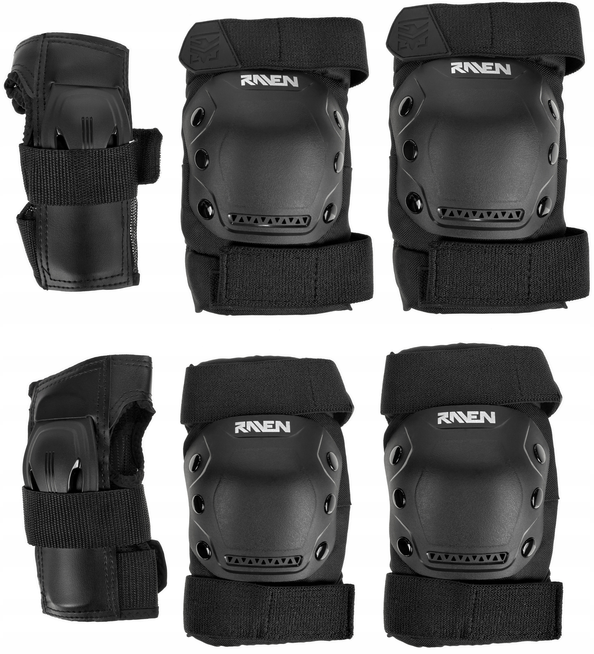 

Ochraniacze Raven Dexard Black L