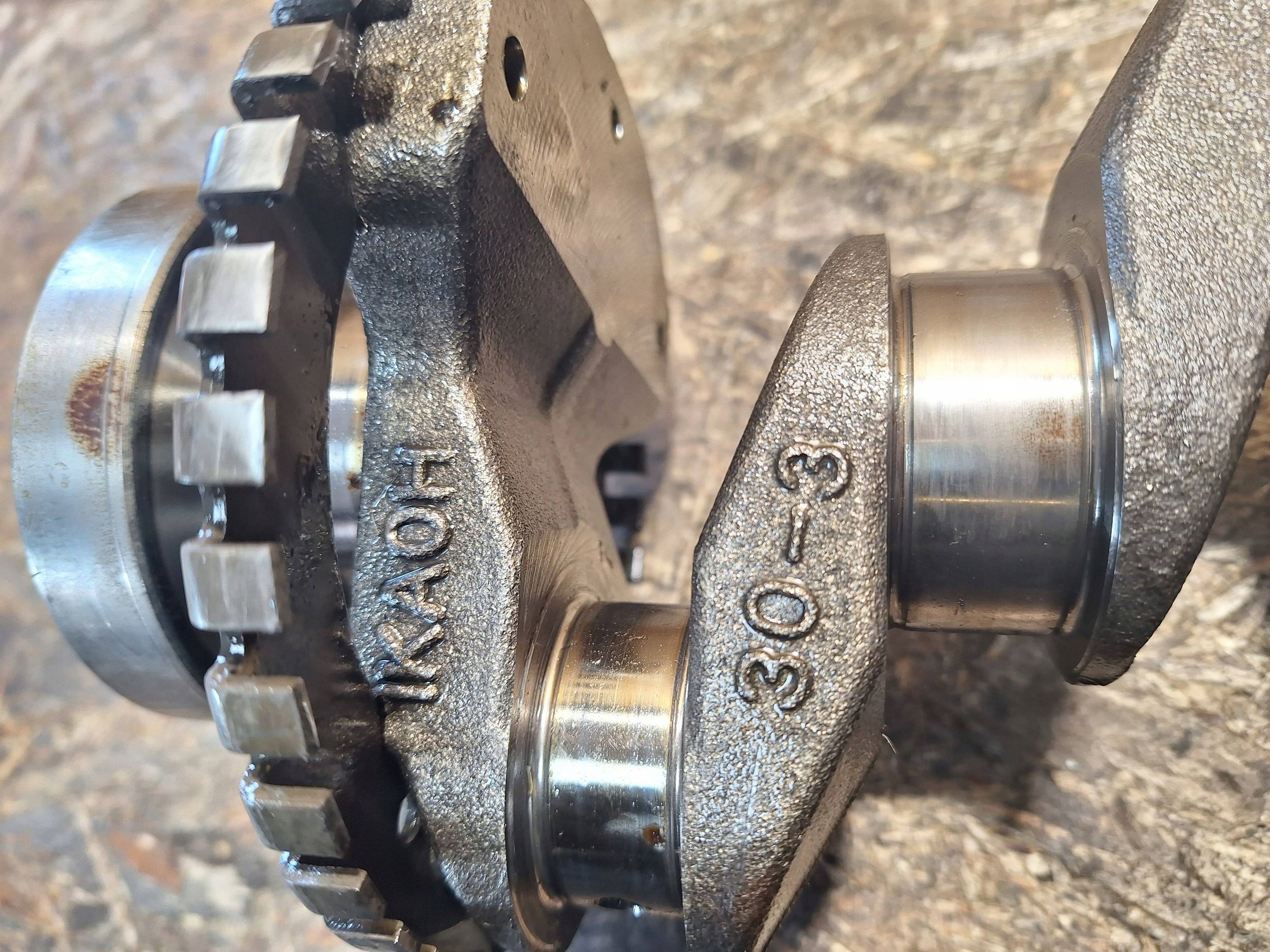 crank NISSAN JUKE 1.6 16V HR16 10-14 NOMINAL