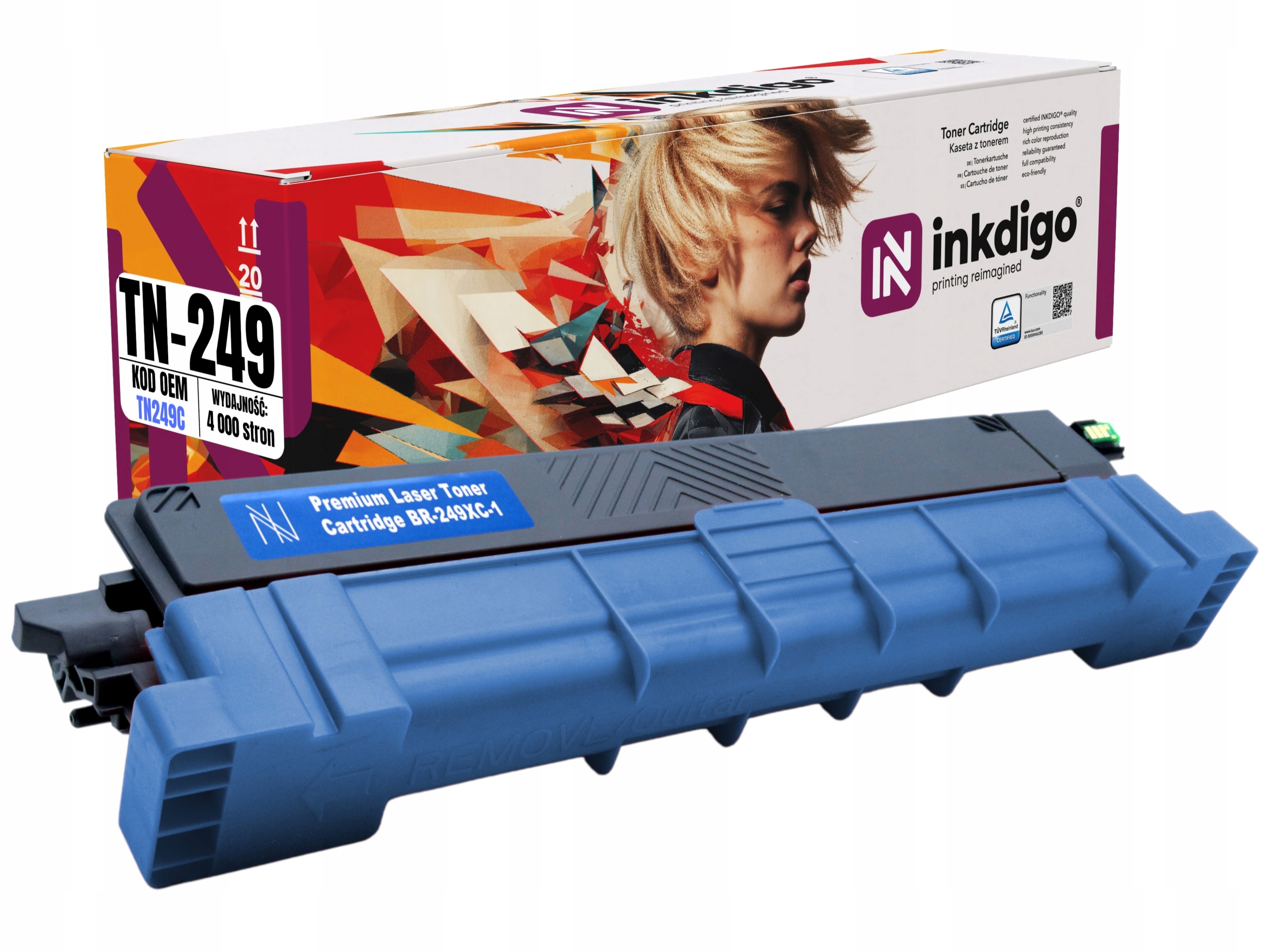 TN-249C Náhrada Pro Tiskárny Brother HL-L8230 HL-L8240 MFC-L8340