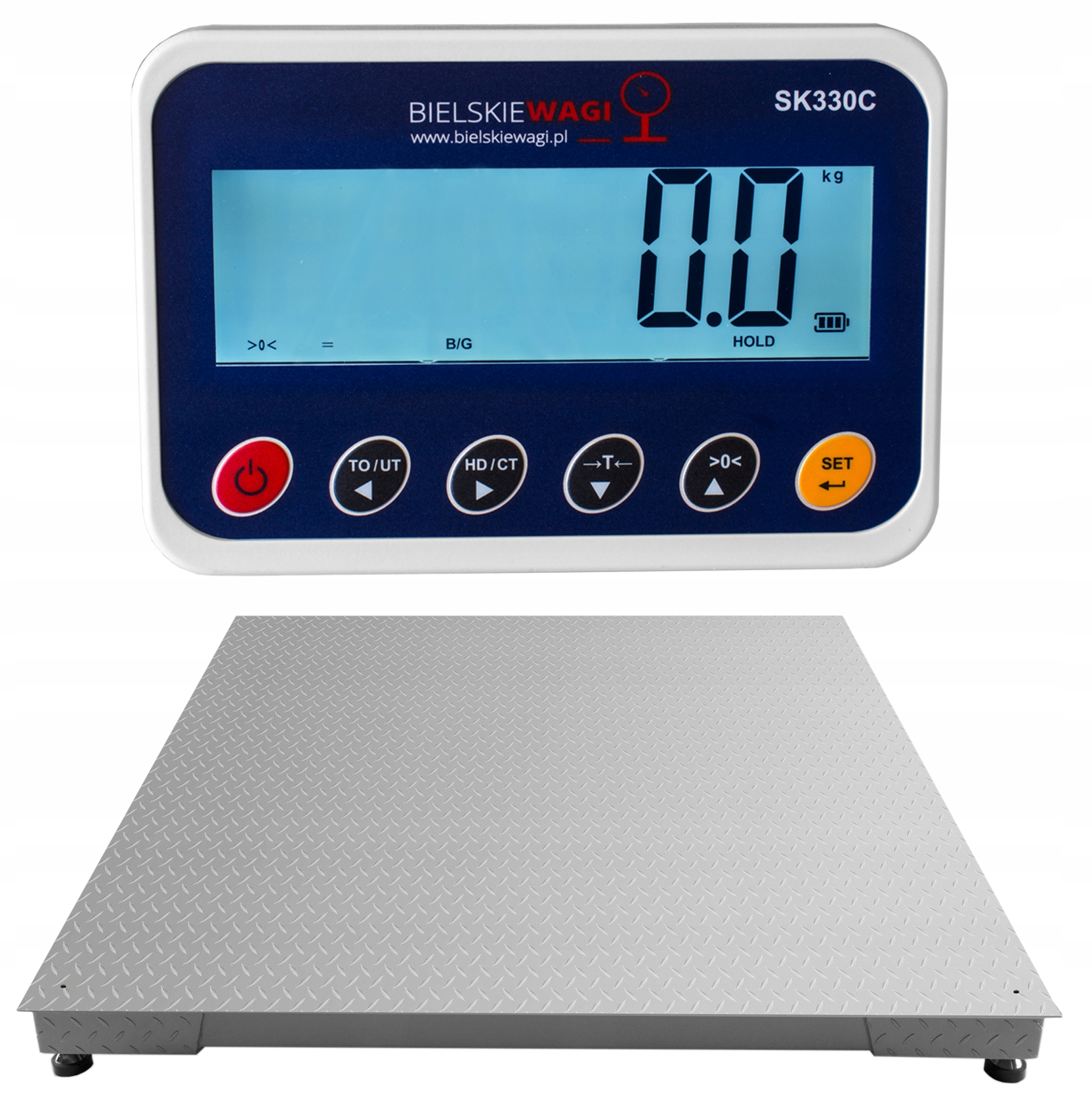 Skladovací Plošinová Váha 1,2 x 1,2 m 600 kg 100 g Velmi Přesná