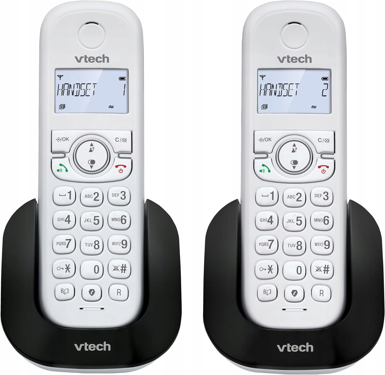 Telefon bezprzewodowy Vtech CS1501 2szt J.NIEMIECKI 33b203