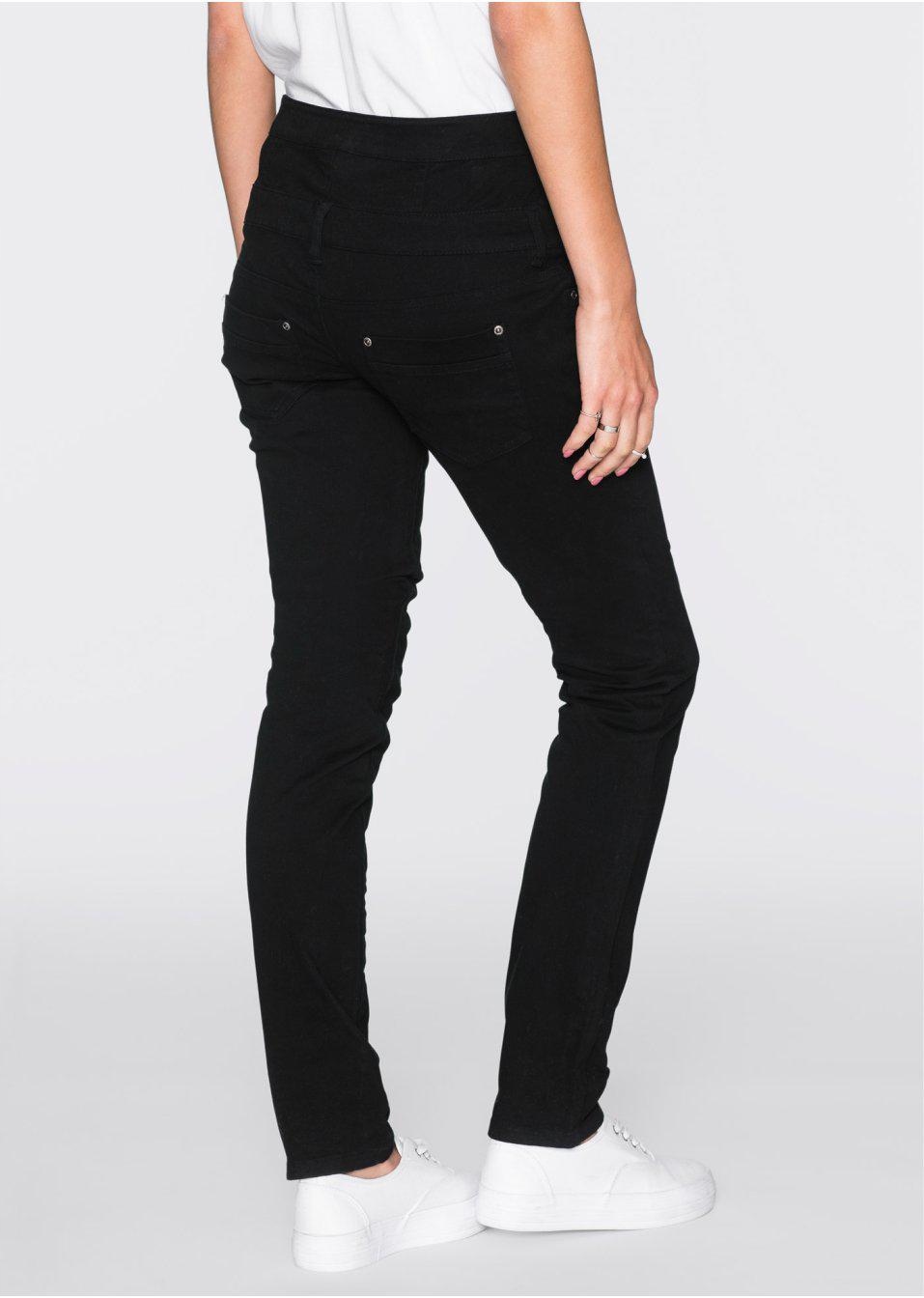 Bonprix CZARNE SPODNIE DAMSKIE 36 Kolor czarny