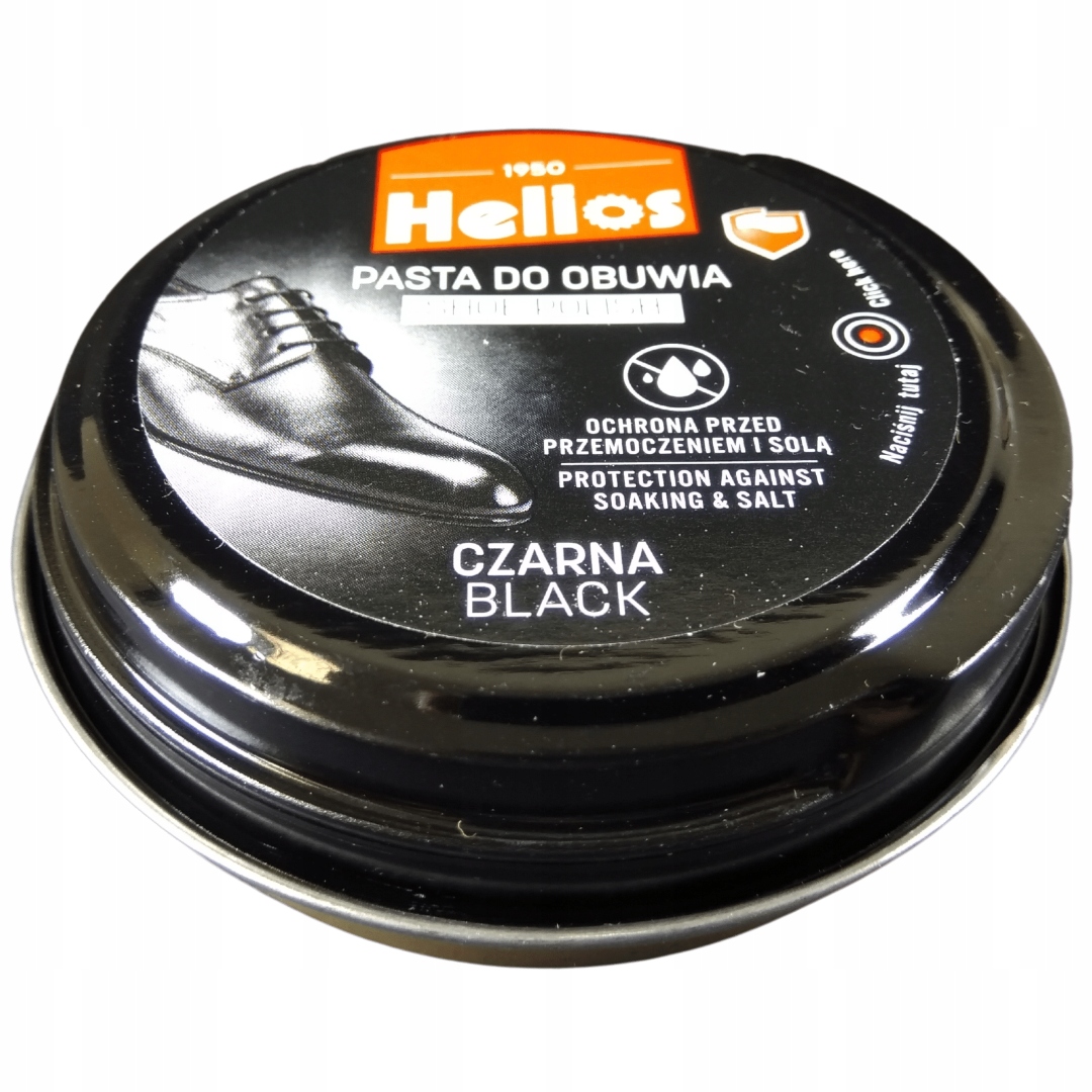 Pasta do butów czarna 40 ml Stan opakowania oryginalne