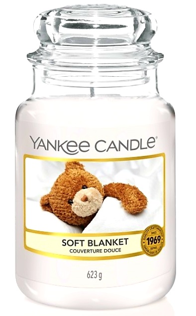 YANKEE CANDLE świeca zapachowa SOFT BLANKET duża