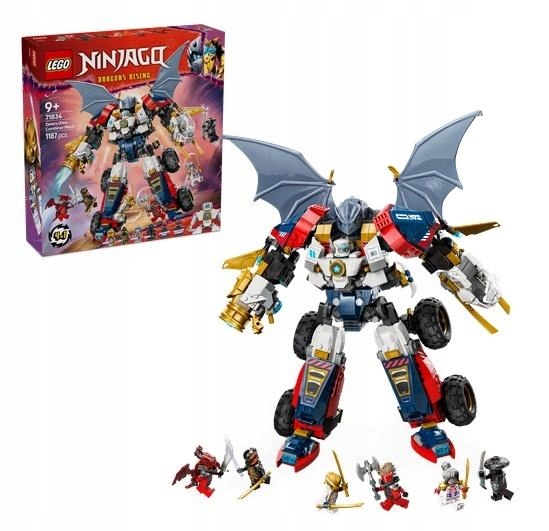Lego(r) Ninjago 71834 Multifunkční Ultramech Zanea