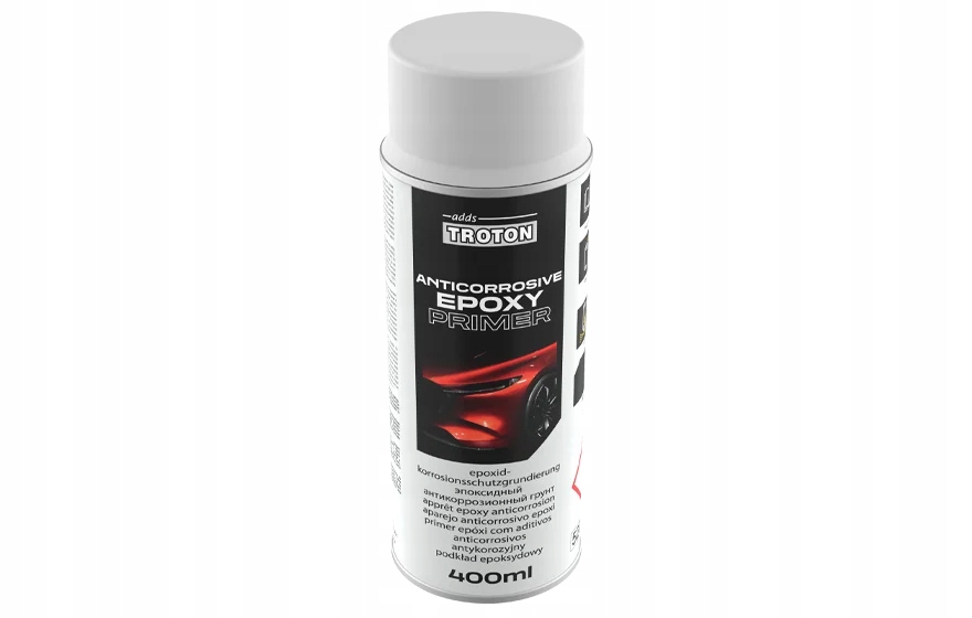 Antykorozyjny podkład epoxy Spray czarny 400ml addsTroton