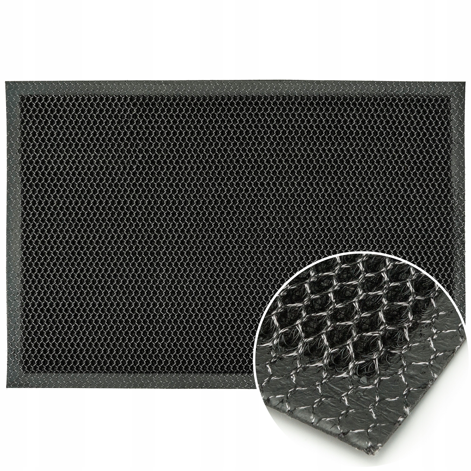 WYCIERACZKA WEJŚCIOWA PCV 3D POD DRZWI 45X70 Długość 70 cm