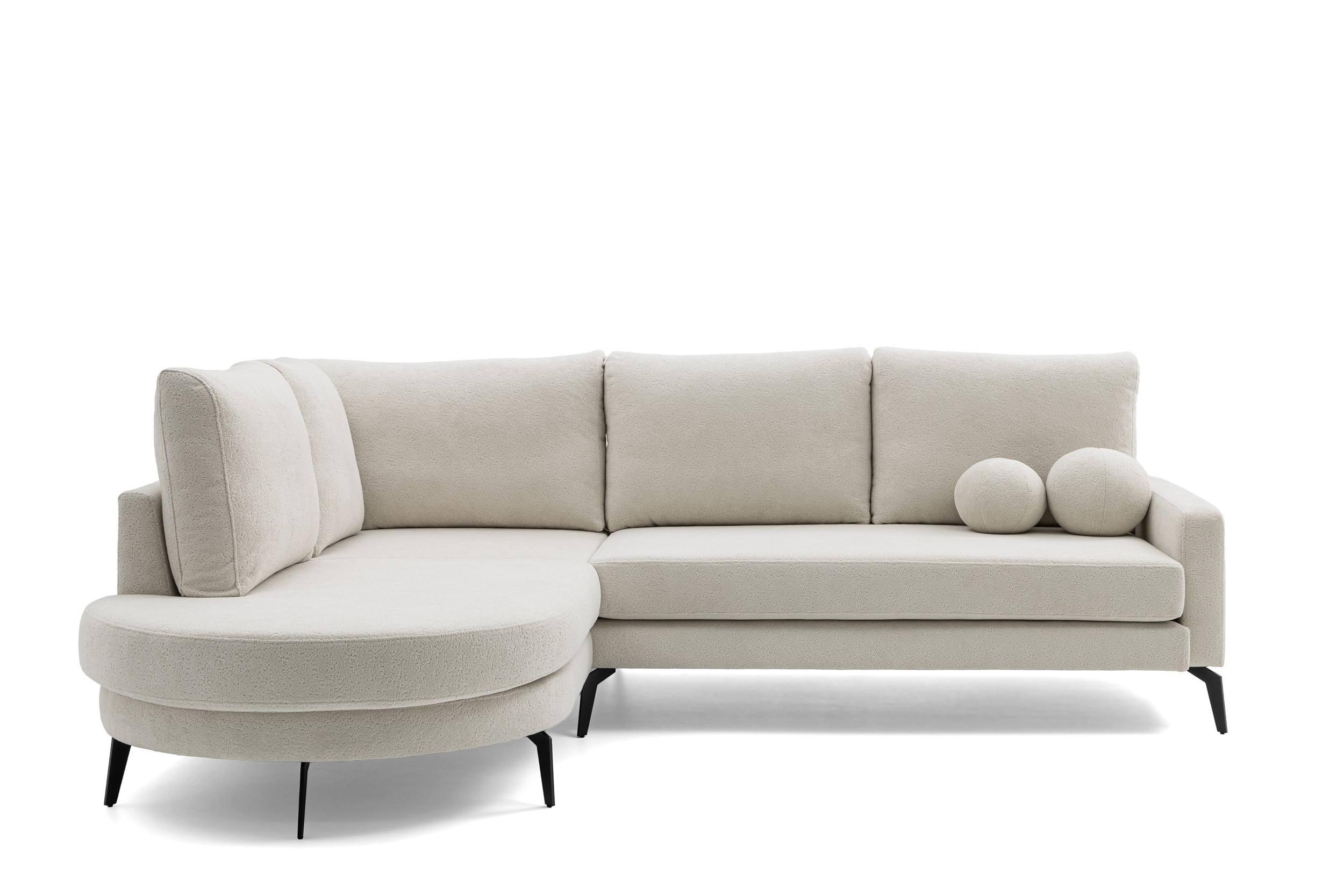 Moderní rohová sedací souprava do obývacího pokoje Maya Volné polštáře