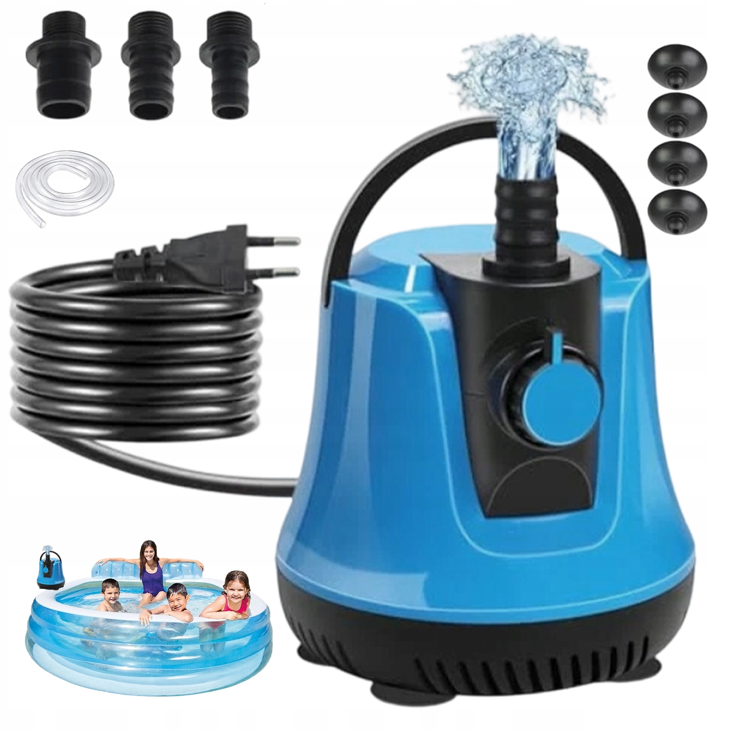 Čerpadlo Na Vodu V Akváriu 65 W 3800 L/h Pro Jezírka A Akvária 1.5 M Hadice