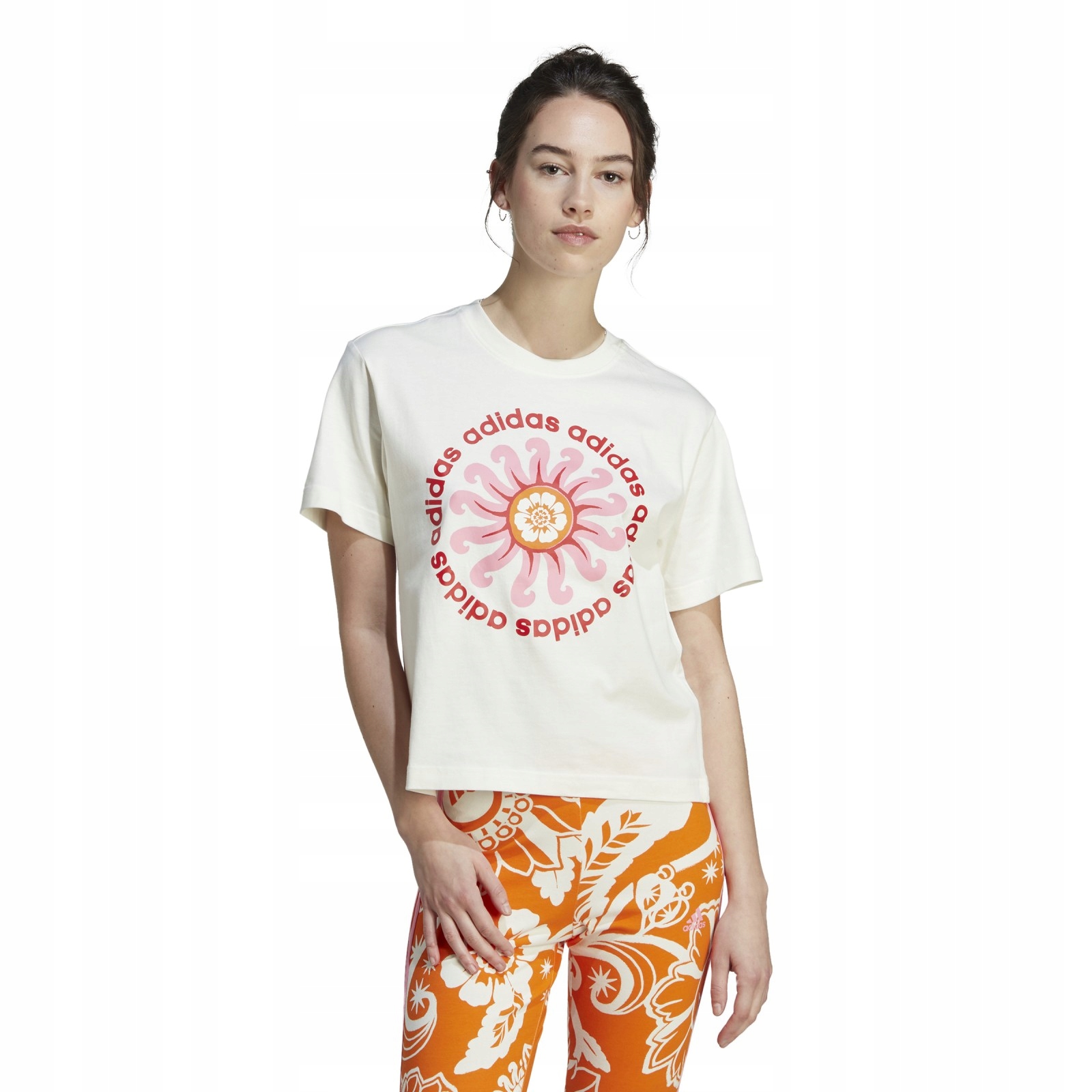 Dámské triko adidas x Farm Rio Graphic T-Shirt